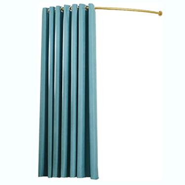 Imagem de Simple Clothing Store, provador, trilho portátil e gancho, loja de roupas, provador, trilho de metal, vestiário, estúdios, centros de banho, piscinas, vestiário portátil