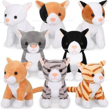 Imagem de Animais de pelúcia Sumind Plush Pets de 13 cm para festa de Halloween
