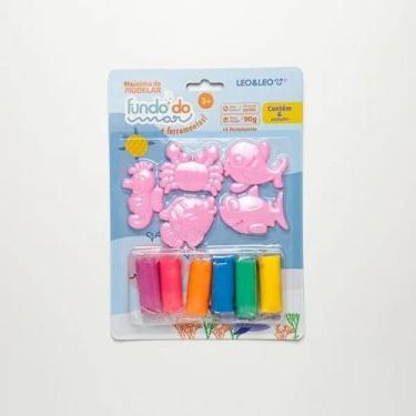 Imagem de Kit massa de modelar Leo e Leo fundo do mar - Leo & Leo