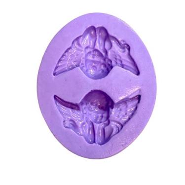 Imagem de F1445 molde de silicone anjo confeitaria biscuit - confeitaria dos mol