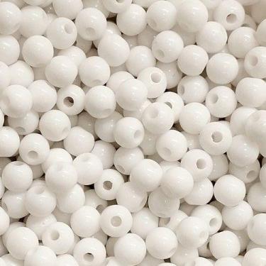 Imagem de BOLINHA DE RESINA Nº 06 (20 G) - LADEIRA BIJUTERIAS, Branco