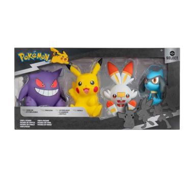 Imagem de Bonecos Pikachu, Gengar, Scorbunny E Riolu - Pokémon