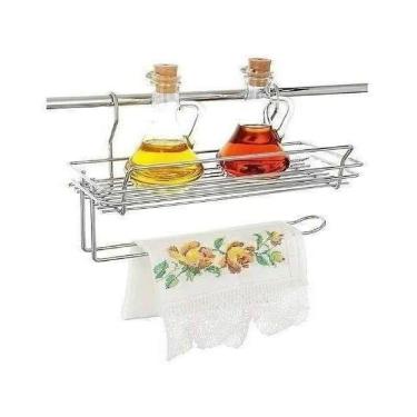 Imagem de Porta Utensílios Porta Papel Toalha Pano De Prato Jomer 4651