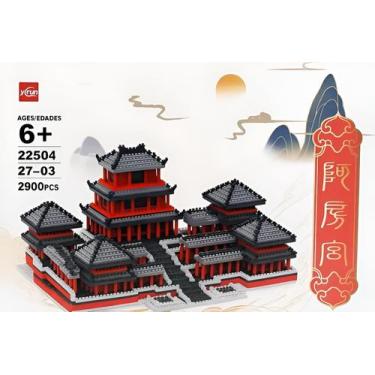 Imagem de Blocos de Montar Templo Chinês Brinquedo de Blocos de Construção 2900 