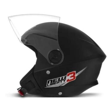 Imagem de Capacete Para Moto Aberto Pro Tork New Liberty Three, PRETO FOSCO, 56