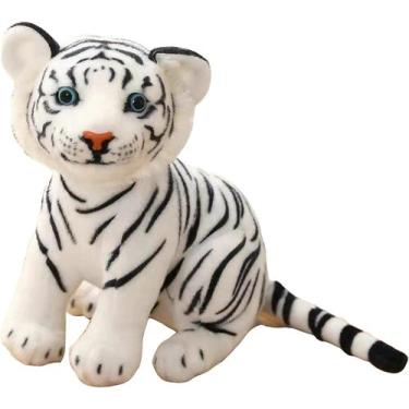 Imagem de Soft Tiger Stuffed Animal Pelúcia Brinquedo Tigre Ano Pelúcia Toy St -