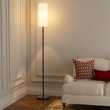 Imagem de Luminária de chão Ambimall 66cm para sala de estar com 3 temperaturas 