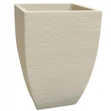 Imagem de Vaso De Planta Japi Moderno Quadrado Com 54cm Cor Cimento