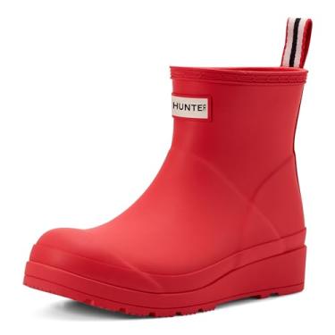 Imagem de Hunter Bota de Chuva Feminina para Caminhada, Vermelho, 5