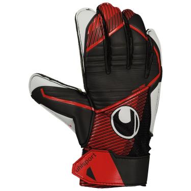 Imagem de Luva de Goleiro Uhlsport Powerline Starter Soft Preto/Vermelho Tamanho 10