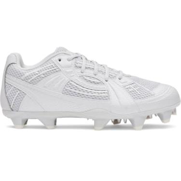 Imagem de Under Armour Tênis feminino Glyde Sola Pro TPU Softball Cleats, (014) cinza halo/branco/cinza halo, 41
