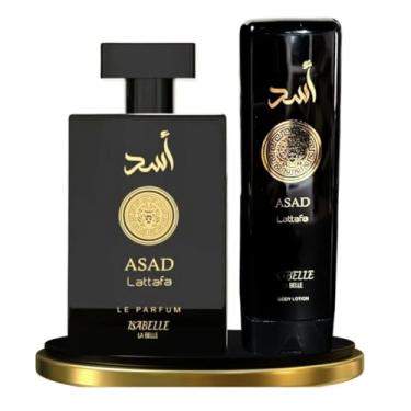 Imagem de Asad Isabelle La Belle, Kit com Perfume Le Parfum 100mL e Creme Hidratante 200mL, Amadeirado