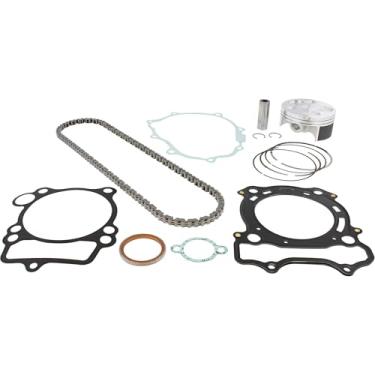 Imagem de Vertex VTKTC23129B-1 Kit de pistão de extremidade superior compatível com/substituição para Yamaha WR 250 F 2005-2013 80 mm diâmetro do cilindro, proporção de compressão 13,5: 1, deslocamento de 270