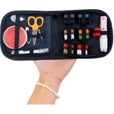 Imagem de Kit Costura Linhas E Agulhas 33 Peças - Completo - Nybc