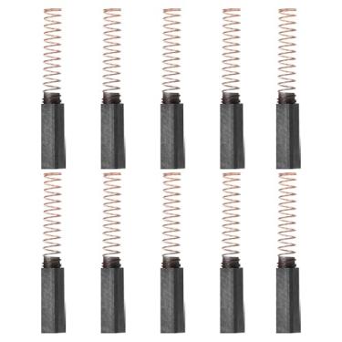 Imagem de PATIKIL Escovas de carbono 0,55 x 0,40 x 0,40 cm para motores elétricos, ferramenta elétrica, esmerilhadeira angular, serra de mesa, reparo de peças sobressalentes, pacote com 20