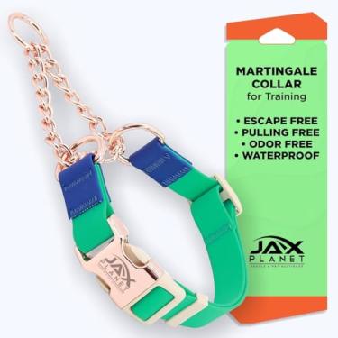 Imagem de Coleira para cães Jelly à prova d'água, coleira de nylon sem puxão com fivela de metal de liga e anel em D para treinamento ao ar livre e caminhada, antipuxão, livre de escape, ajuste único