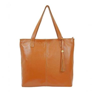 Imagem de Bolsa Feminina Grande Ombro Sacola Shopbag marrom