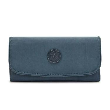 Imagem de Carteira Kipling Cinza Varias Divisoes Proteção Rfid