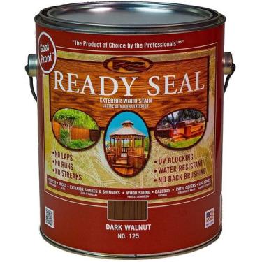 Imagem de Tinta e selador para Wood Ready Seal 3.78L Dark Walnut - Norkan, Inc.