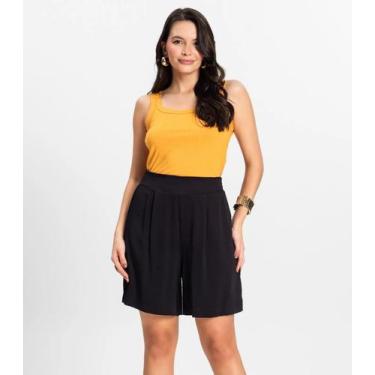 Imagem de Shorts Feminino em Twill Cey Rovitex Verde, G, Verde