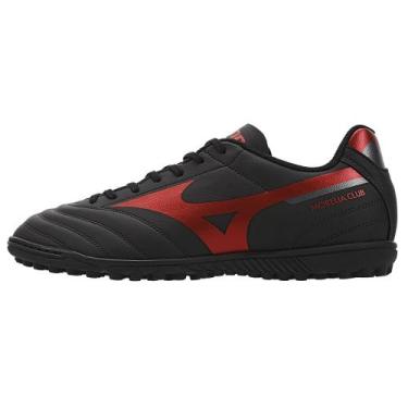 Imagem de Chuteira Society Mizuno Morelia Club AS Masculina, Preto, 39