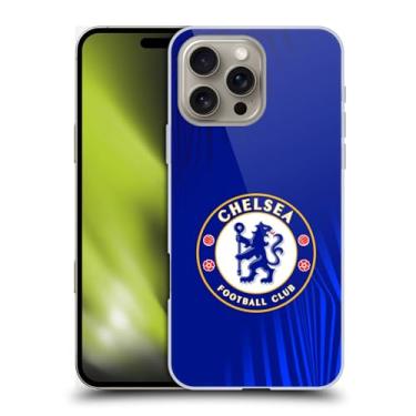 Imagem de Head Case Designs Capa rígida oficialmente licenciada Chelsea Football Club Super Graphic Crest compatível com Apple iPhone 16 Pro Max