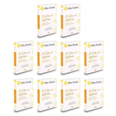 Imagem de Kit 10 O Céu e O Inferno - 10 Livros - Allan Kardec - IDE