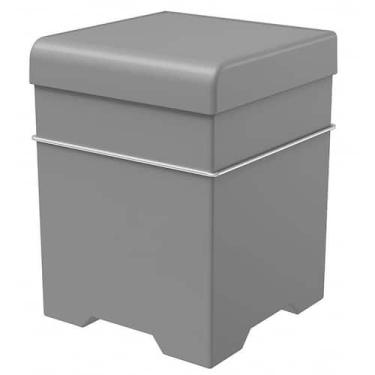 Imagem de Lixeira 5,4L com Suporte de Parede e Alça Interna para Sacola Ideal pa