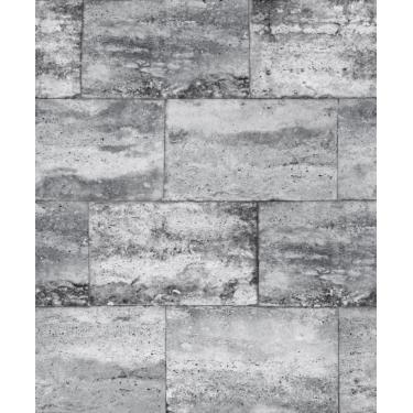 Imagem de Papel de Parede Modern Maison Blocos de Pedra MM347904 - Rolo: 10m x 0,52m