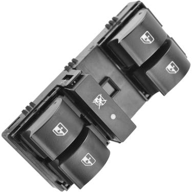 Imagem de Tecla Botão Elét Diant Esq Quad Grand Siena Palio Idea Punto