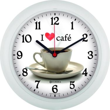 Imagem de Relógio De Parede Eurora Ref: 6586-021 Branco Xícara de Café