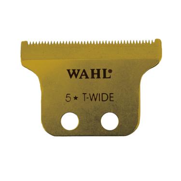 Imagem de Lâmina de Acabamento T-Wide Gold - Detailer Cordless Wahl Lâmina de Acabamento T-Wide Gold - Detailer Cordless
