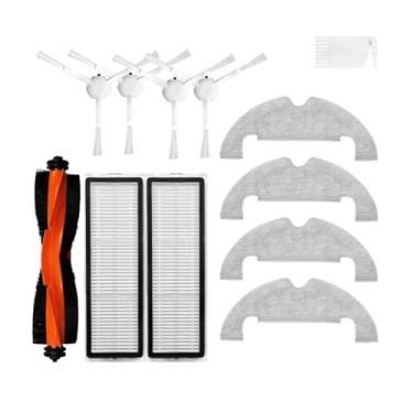 Imagem de Compatible With Xiaomi Robot Vacuum X10 Robot Vacuum Cleaner Parts Replacement Main Side Brush Hepa Filter Mop Cloth Dust Bag Accessories(Set 6)