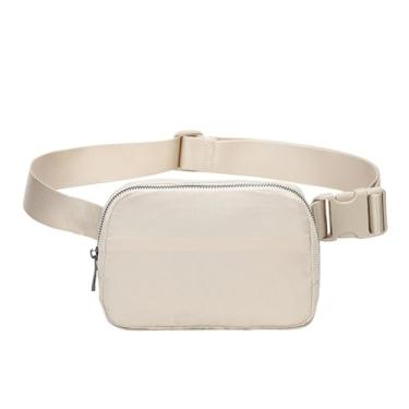 Imagem de Bolsa de cintura unissex – Pochete leve ajustável para mulheres e homens, presente de Páscoa, Verde, 7.9 x 5.4 x 1.53 inches