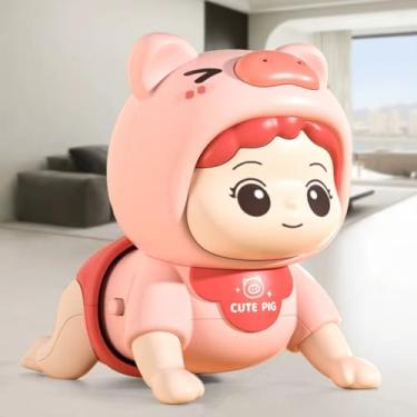 Imagem de Boneca Musical de Plástico, Brinquedo Infantil Bonecas, Bonecos Interativos estimula a imaginação e a criatividade Sortido - (Pilhas não inclusas)