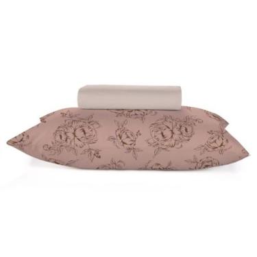 Imagem de Jogo de Cama Casal 3 peças Teka Crystal 120 fios - Diversas Estampas, 