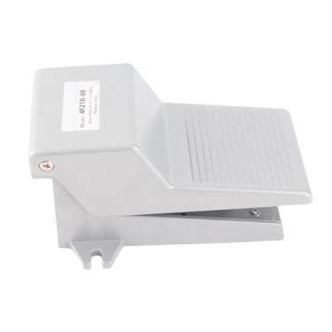 Imagem de Ferramenta pneumática para válvula de pé Pedal de alumínio de 2 posições e 5 vias Durável Direcional Ação direta Economia de energia Não é necessária fonte de alimentação para