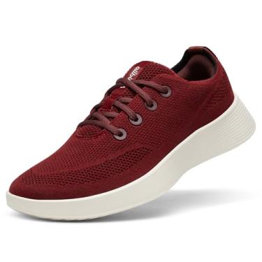 Imagem de Allbirds Tênis feminino Tree Runner Go Everyday, Vermelho trovão (sola branca natural), 35