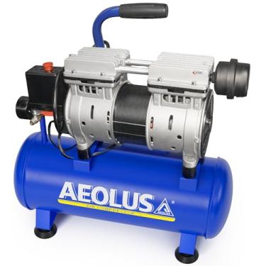 Imagem de AEOLUS A Compressor De Ar Ultrassilencioso, 65 Db, Sem Óleo, Engates Rápidos, 115 Psi, Elétrico Portátil Para Pneus De Carro E Bicicleta, Pistola De Pregos E Ferramentas Pneumáticas, Garagem, Ofici