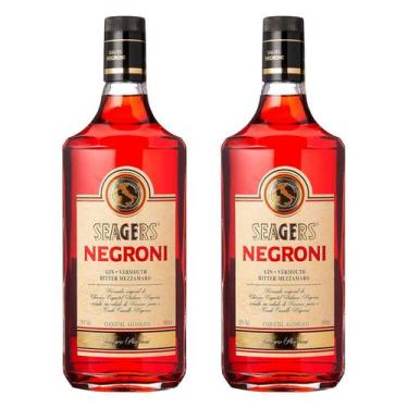 Imagem de Aperitivo Seagers Negroni 980ml 2 Unidades