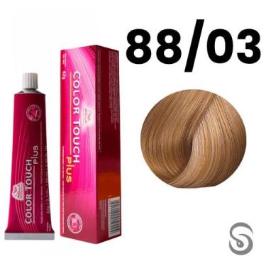 Imagem de Wella Color Touch Tonalizante 88/03 Louro Claro Intenso Natural Dourad