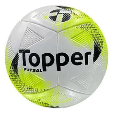 Imagem de Bola Futebol Campo Oficial Amarelo Futsal