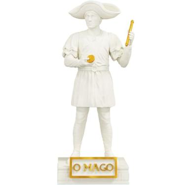 Imagem de Estátua O mago - Arcano Maior de Tarot - Versão 2 (Mármore Dourado)
