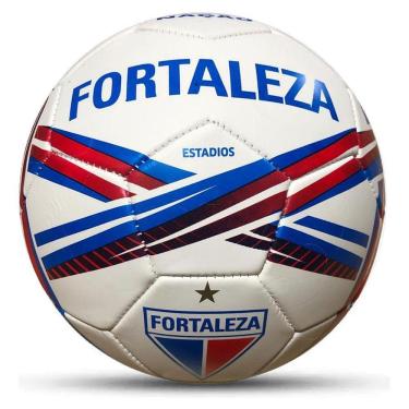 Imagem de Bola De Futebol De Campo Estadios 24 Fortaleza N5 Branco