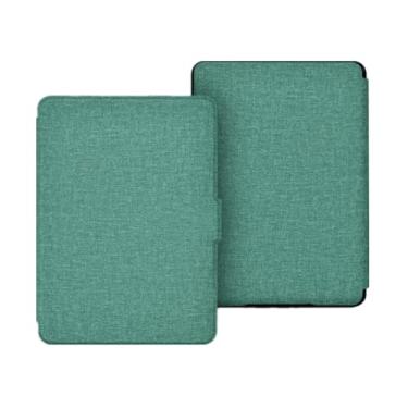 Imagem de Akacy Capa protetora de couro PU para Kindle Paperwhite 6.0 polegadas 11ª geração lançada em 2022/2024 (Modelo: C2V2L3/RS23CV) com função hibernar/despertar automática (9)