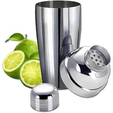 Imagem de Coqueteleira Inox 750ml com Filtro – Ideal para Drinks, Caipirinhas e Shakes