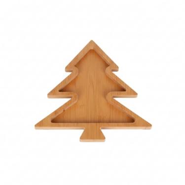 Imagem de Petisqueiras em MDF Tema Natalino – Árvore de Natal 21x21 cm para Decoração e Ceia
