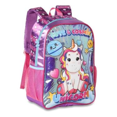Imagem de Clio - Mochila Unicornio Holografico Clio Un3520J