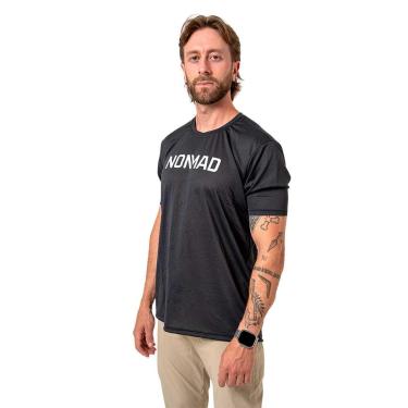 Imagem de Camisa Enduro Masculina Preta Manga Curta Naked 2.0-Masculino