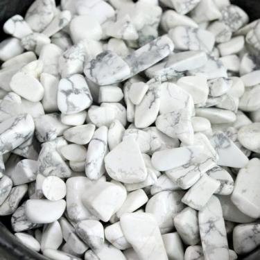 Imagem de Aquário Gravel Rocks YATOJUZI Howlite 450 g Tumbled Crystal